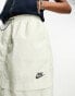 Nike Sport Utility woven cargo maxi skirt in sea glass green