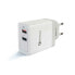 Фото #1 товара Сетевое зарядное устройство Eightt EQC2V2 18 W Белый Чёрный