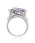 Фото #1 товара Suzy Levian Sterling Silver Cubic Zirconia Webbed Ring