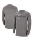 Фото #1 товара Men's Charcoal Philadelphia 76ers 2023/24 City Edition Max90 Expressive Long Sleeve T-shirt