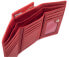 Women´s leather wallet 7074 S red