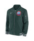 Men's Hunter Green Colorado Rockies Authentic Collection Game Time Bomber Full-Zip Jacket