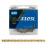 KMC X10SL Chain - 10-Speed, 116 Links, Gold
