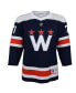 Фото #3 товара Big Boys TJ Oshie Navy Washington Capitals 2020/21 Alternate Replica Player Jersey