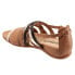 Softwalk Tula S2009-266 Womens Brown Wide Leather Strap Sandals Shoes 6