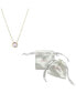 Фото #2 товара ADORNIA white Mother Of Pearl Clover Necklace