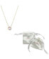 Фото #2 товара White Mother Of Pearl Clover Necklace