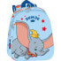 School Bag Clásicos Disney Sky blue 27 x 33 x 10 cm