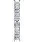 Men's Swiss Chronograph T-Race Stainless Steel Bracelet Watch 45mm