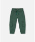 Фото #1 товара Baby Boys Baby Stretch Twill Cargo Jogger Pants Forest Green