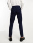 Фото #2 товара ASOS DESIGN slim suit trousers in navy