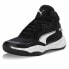 Puma Playmaker Pro Mid Splatter Basketball Mens Black Sneakers Athletic Shoes 3