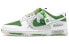 【定制球鞋】 Nike Dunk Low Retro 麻将"發" 鸳鸯设计 复古休闲 低帮 板鞋 女款 白绿 / Кроссовки Nike Dunk Low DD1503-121