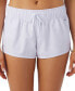 ფოტო #1 პროდუქტის Juniors' 2" Laney Tie-Waist Stretch Board Shorts