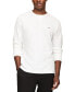 ფოტო #4 პროდუქტის Men's Waffle-Knit Long-Sleeve Crewneck Top