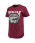 Фото #3 товара Women's Maroon Texas A&M Aggies Wild Lips Core T-shirt