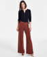 ფოტო #1 პროდუქტის Pull-On Flare-Leg Pants, Regular & Petite Sizes, Created for Macy's