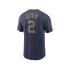 Фото #1 товара New York Yankees Men's Enshrined in Gold Player T-Shirt - Derek Jeter