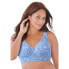 Фото #1 товара Plus Size Wireless Microfiber T-Shirt Bra