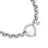 Фото #3 товара Elegant steel bracelet with Drops crystal SCZ1286