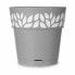 Self-watering flowerpot Stefanplast Cloe Grey Plastic 25 x 25 x 25 cm (6 Units)