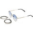 ფოტო #4 პროდუქტის SKULL RIDER Silver Loop Sunglasses