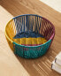 Фото #8 товара Multicoloured round woven basket