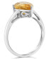 ფოტო #3 პროდუქტის Citrine (2-3/4 ct. t.w.) Ring in 14K Yellow Gold