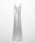 Фото #7 товара Платье женское MANGO Metallic Gown