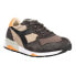 Фото #2 товара Diadora Trident 90 Suede Sw Lace Up Mens Grey Sneakers Casual Shoes 176585-2505