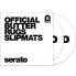 Serato 12" Butter Rugs Slipmats x2 (White)