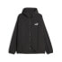 Фото #1 товара Puma Hooded Windbreaker Mens Black Casual Athletic Outerwear 67538701