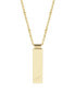 ფოტო #19 პროდუქტის Maisie Initial Gold-Plated Pendant Necklace