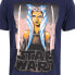 Short Sleeve T-Shirt Star Wars White Blades Blue Unisex