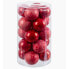 Фото #3 товара Ёлочные шарики Красный Пластик 6 x 6 x 6 cm (20 штук)