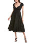 Фото #1 товара Weworewhat Puff Sleeve Smocked Midi Dress Women's
