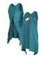 ფოტო #1 პროდუქტის Women's Midnight Green Philadelphia Eagles Plus Size Space Dye Active Tank Top