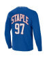 Men's NFL X Staple Royal Buffalo Bills Core Long Sleeve Jersey Style T-shirt Синий, S - фото #4