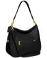 ფოტო #10 პროდუქტის Soft Pebble Leather Cary Shoulder Bag with Convertible Straps
