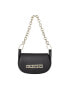 Фото #1 товара Valentino Vinile mini flap shoulder bag with crossbody strap in black