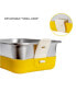 Фото #3 товара Stainless Steel Leak Resistant Container with Ms Lid and Silicone Sleeve