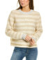 Фото #1 товара Boden Tinsel Stripe Wool & Alpaca-Blend Sweater Women's