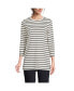 Ivory/black breton stripe