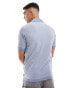 Фото #3 товара Jack & Jones Premium colour block pique polo in blue