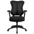 Фото #2 товара High Back Designer Black Mesh Executive Swivel Chair With Adjustable Arms