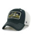 Men's Black Utah Jazz Five Point Patch Clean Up Adjustable Hat