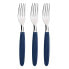 Фото #1 товара TRAMONTINA Ipannema 19.1 cm Polished Stainless Steel Fork Set 3 Units