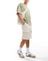 Dickies fisherville shorts in cream