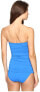 Фото #3 товара Tommy Bahama 257041 Women's Pearl Twist Front Bandeau One Piece Swimsuit Size 4