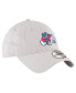 Фото #2 товара Men's Stone Fresno State Bulldogs Four Paw Dog 9TWENTY Adjustable Hat